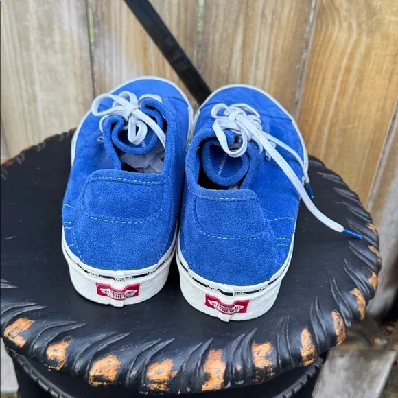 Vans Diamo Ni New Issue suede sneakers in Lapis Blue, size 11.5 - Picture 4 of 6